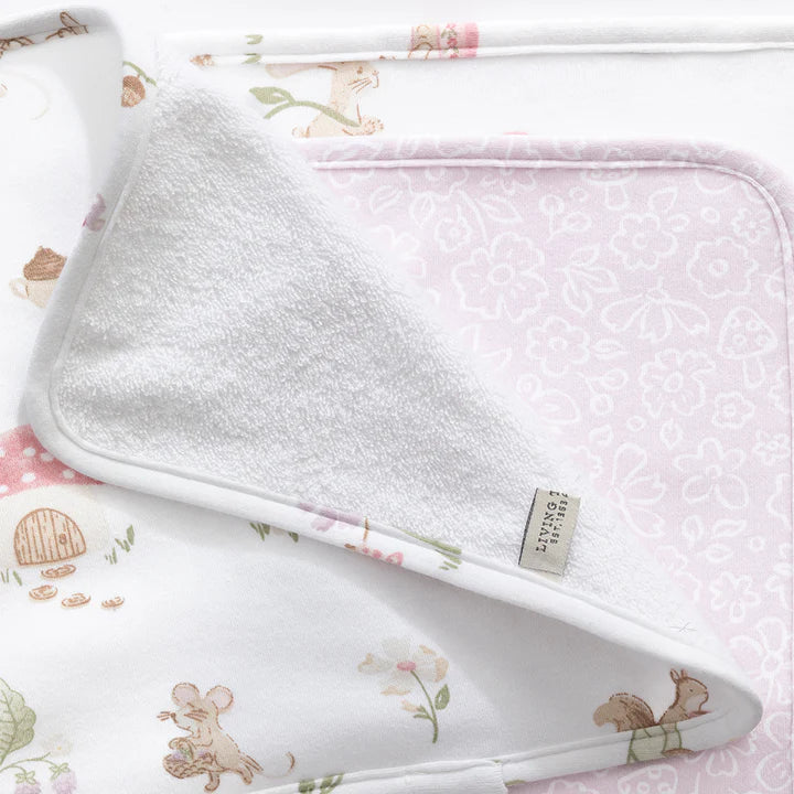 3pk Wash Cloths Whimsical Wonderland