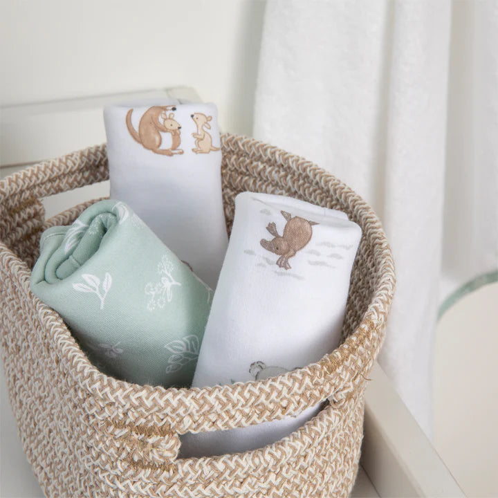 3pk Wash Cloths Australiana