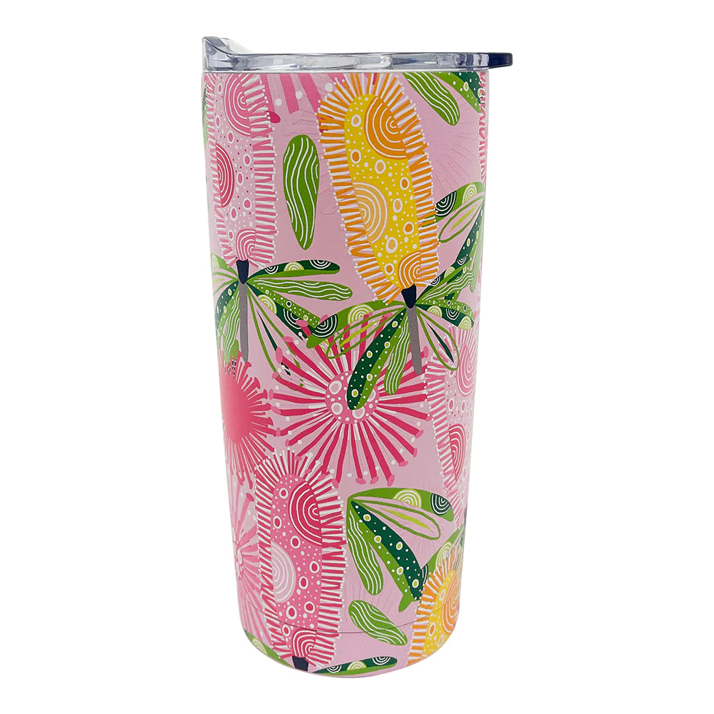 Smoothie Tumbler Pink Banksia