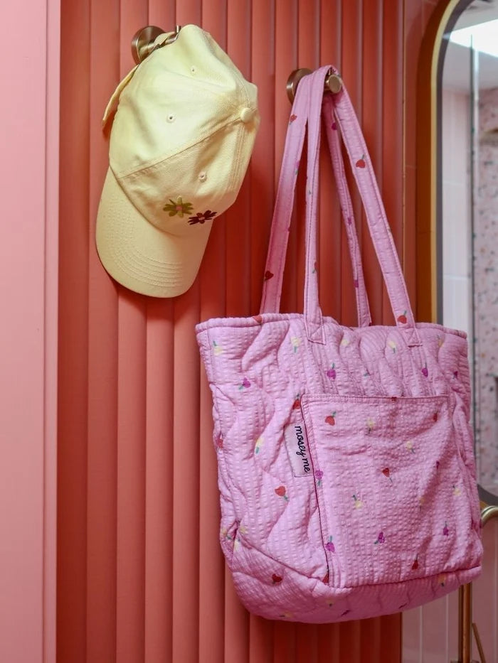 Forget Me Not Quilted Bag in Peony