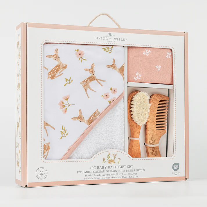 4pc Bath Gift Set Sophie Garden