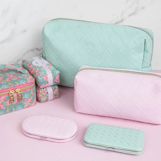 Tonic Australia} Large Cosmetic Bag :: Flourish Pink – Ellington & French