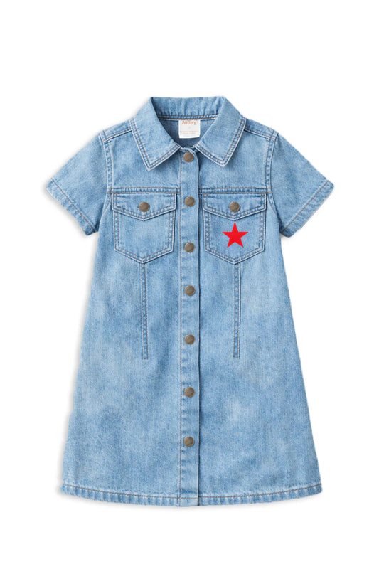 Western Denim Dress