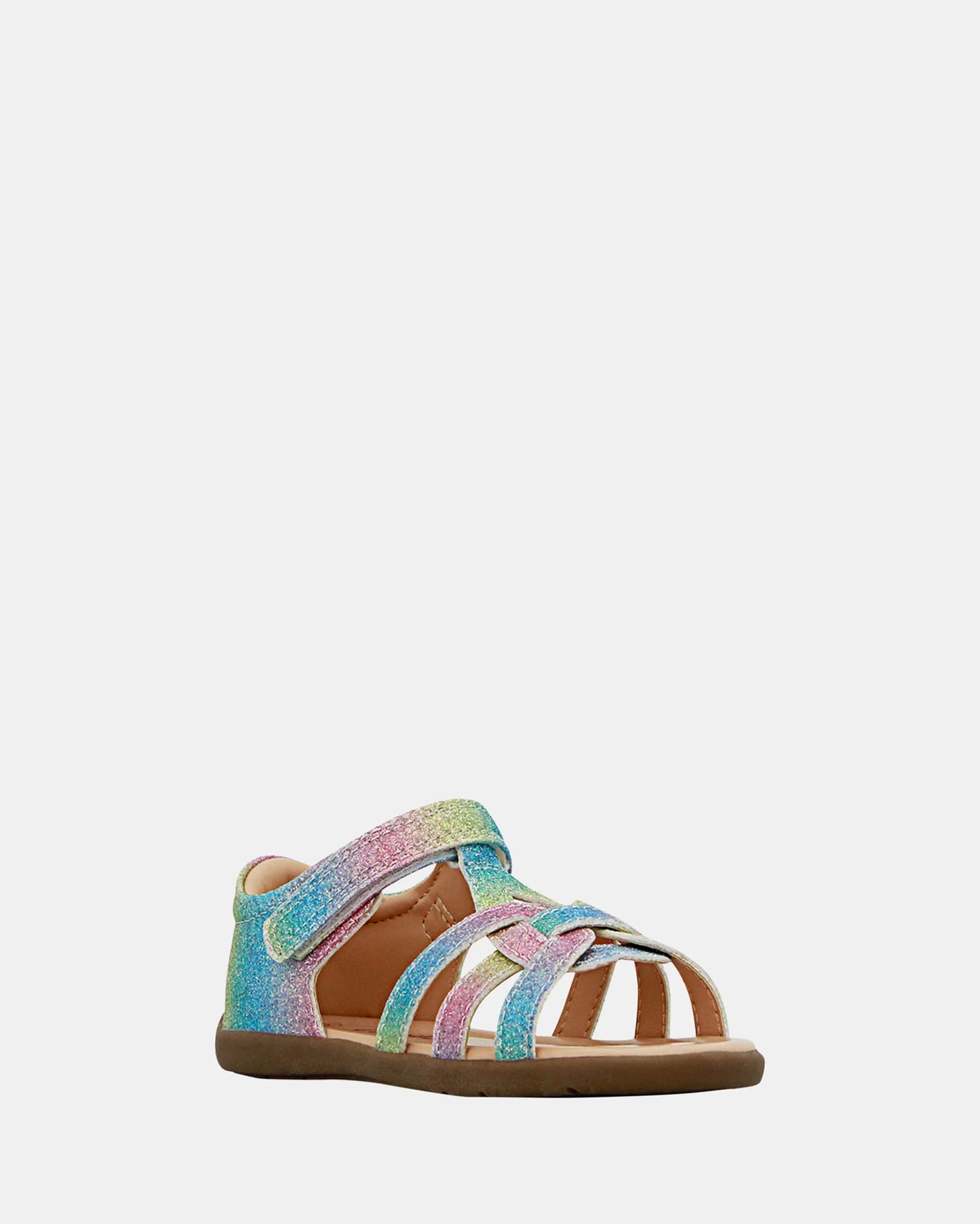 Lora Rainbow Glitter Sandal