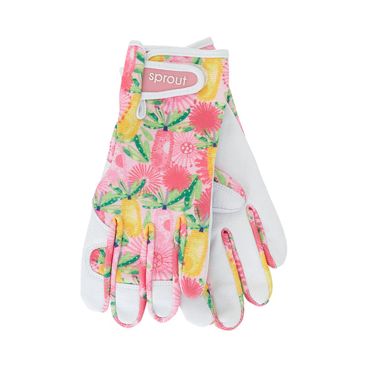 Sprout Goatskin Gloves Pink Banksia