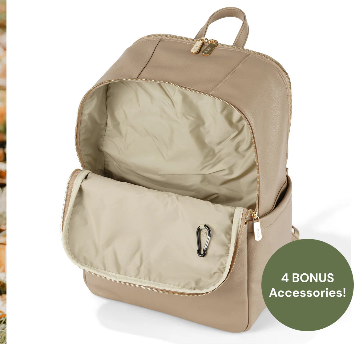 Multitasker Nappy Backpack Oat