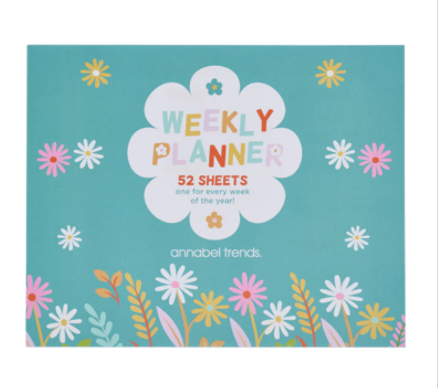 Weekly Planner Pad Daisy