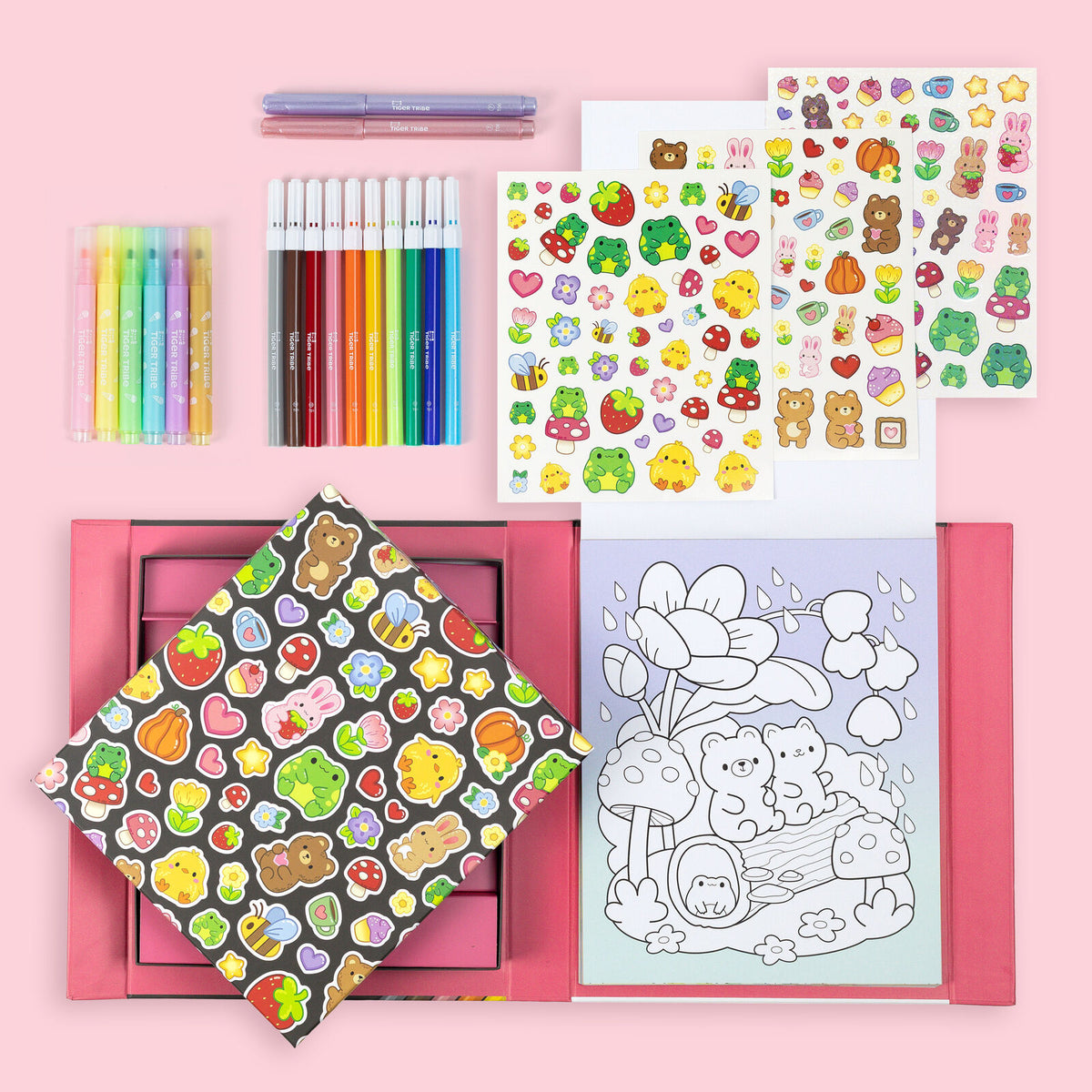 Great Big Colouring Set Magical Mini Worlds