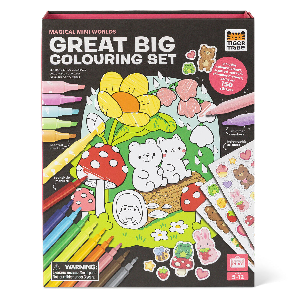 Great Big Colouring Set Magical Mini Worlds