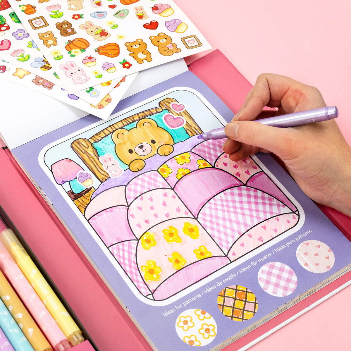 Great Big Colouring Set Magical Mini Worlds