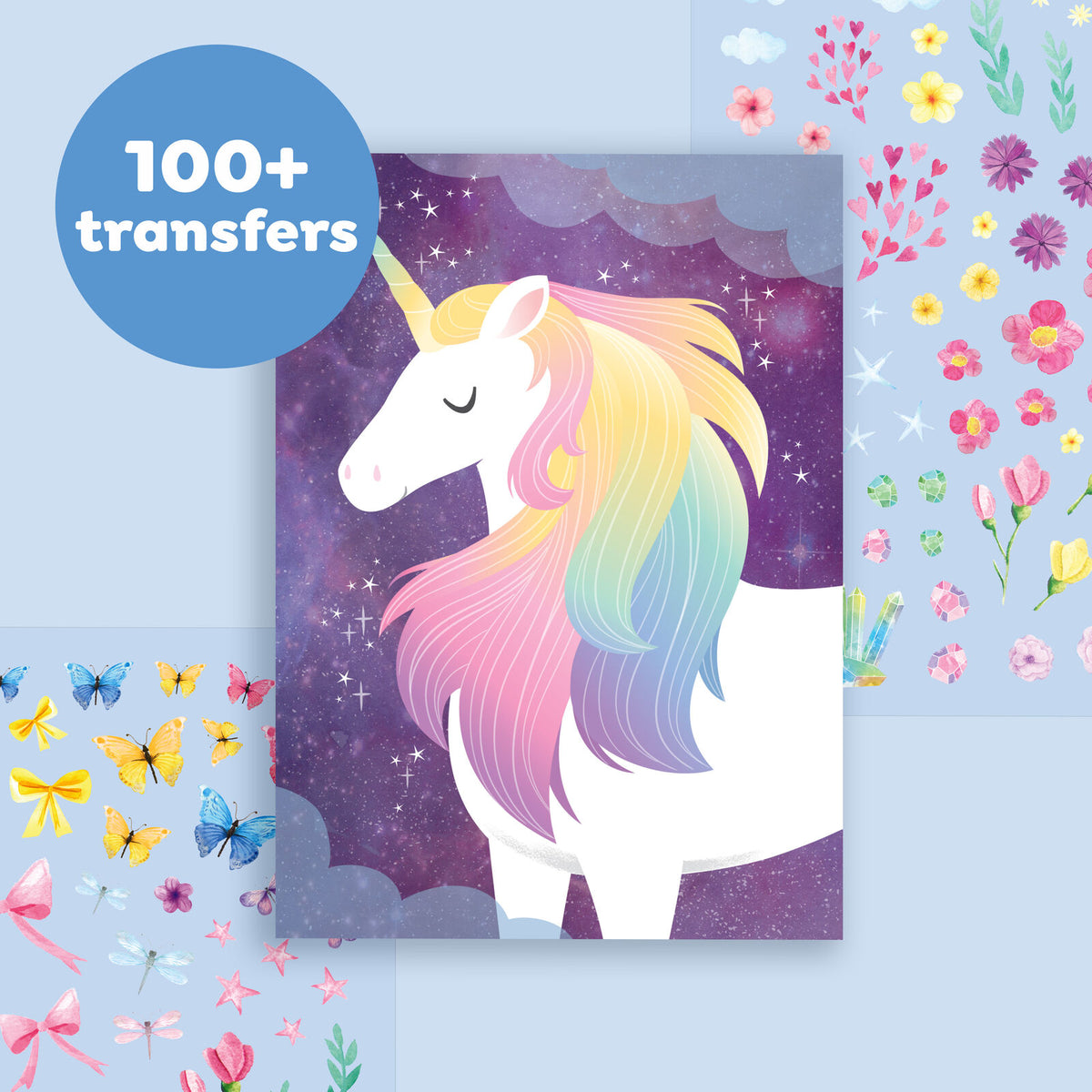 Transfer Magic Magical Unicorns