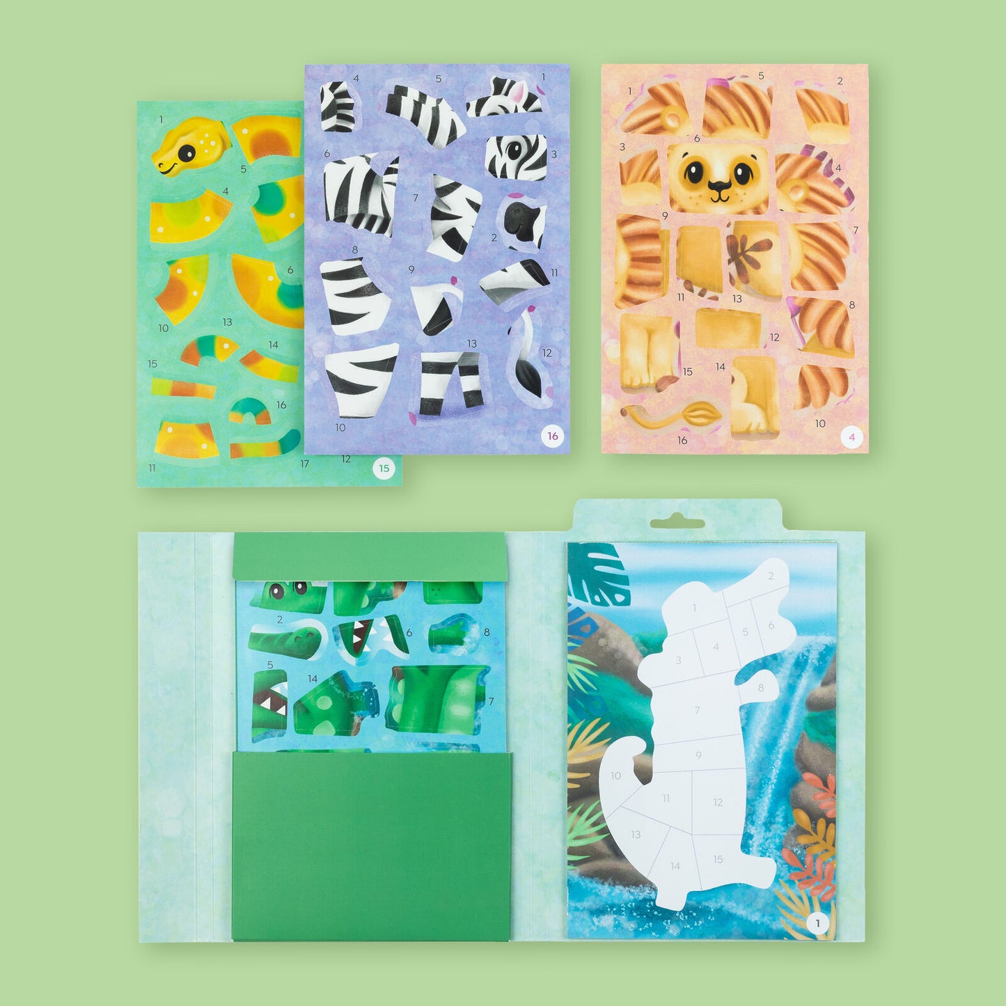 Sticker by Numbers Animals