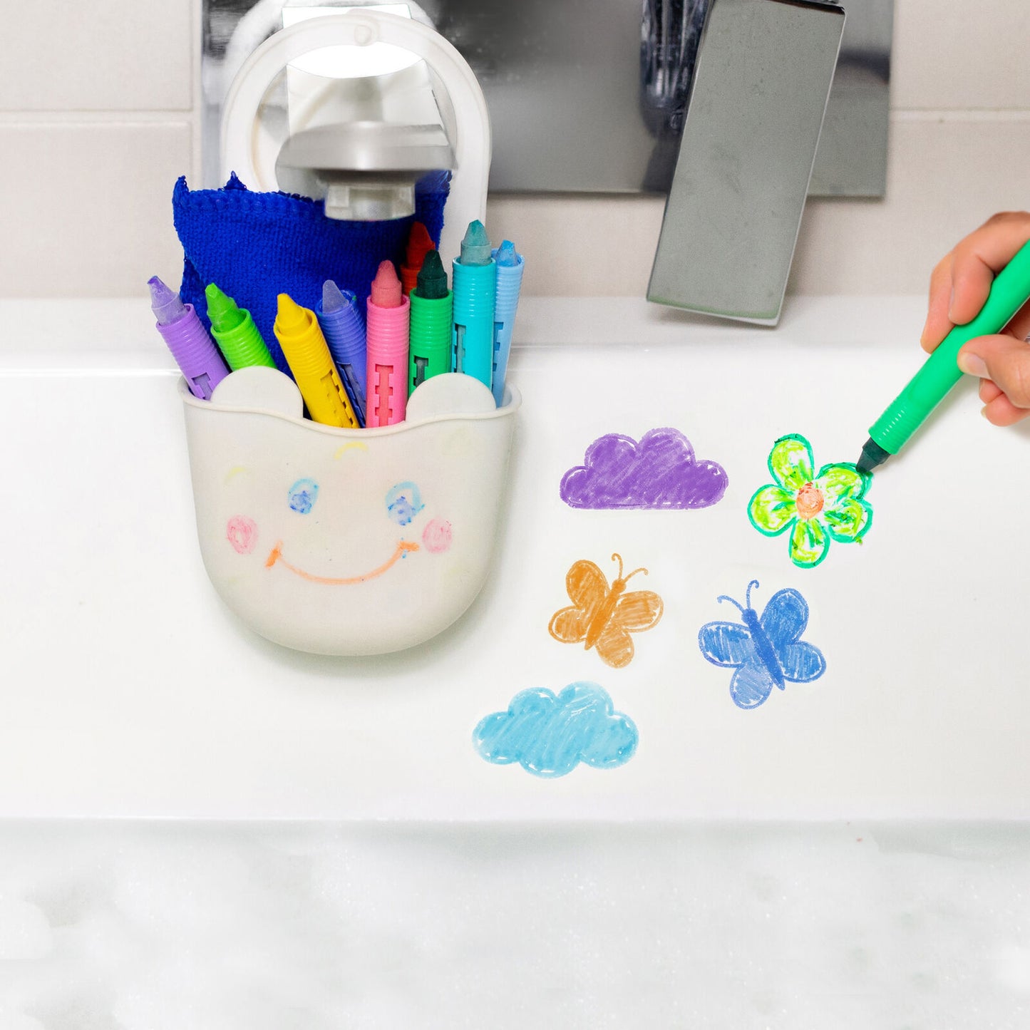 Bath Crayon Station Rainbow Splash
