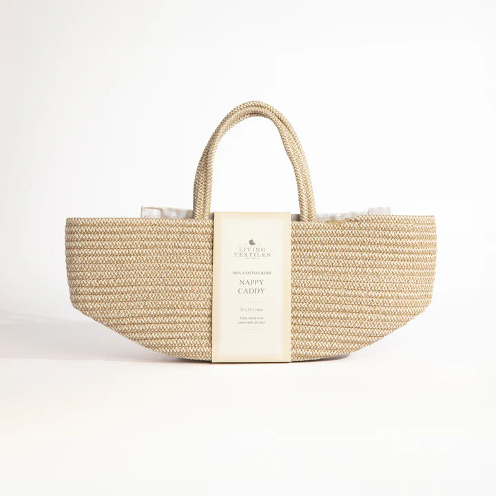 Nappy Caddy Natural/Gingham