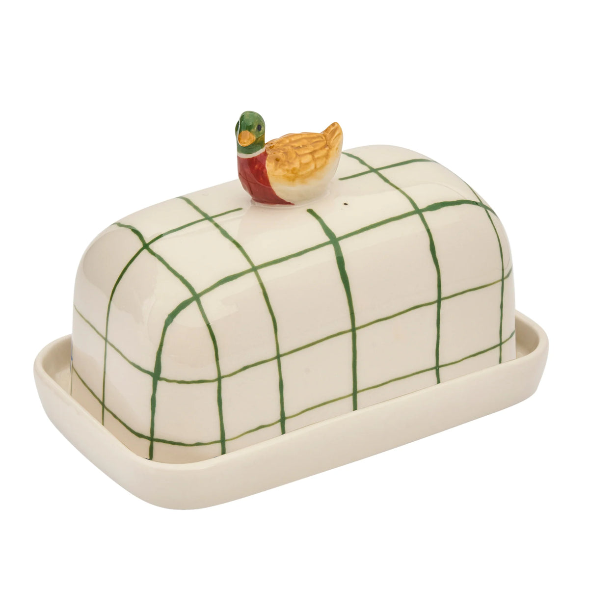 Butter Dish Duck Butter Up