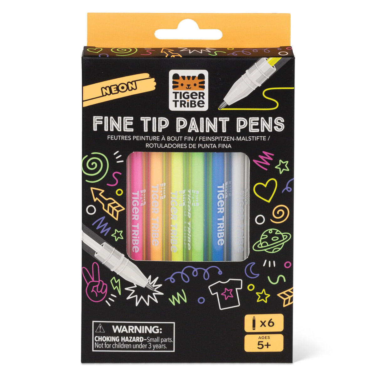 Neon Fine Top Paint Pens