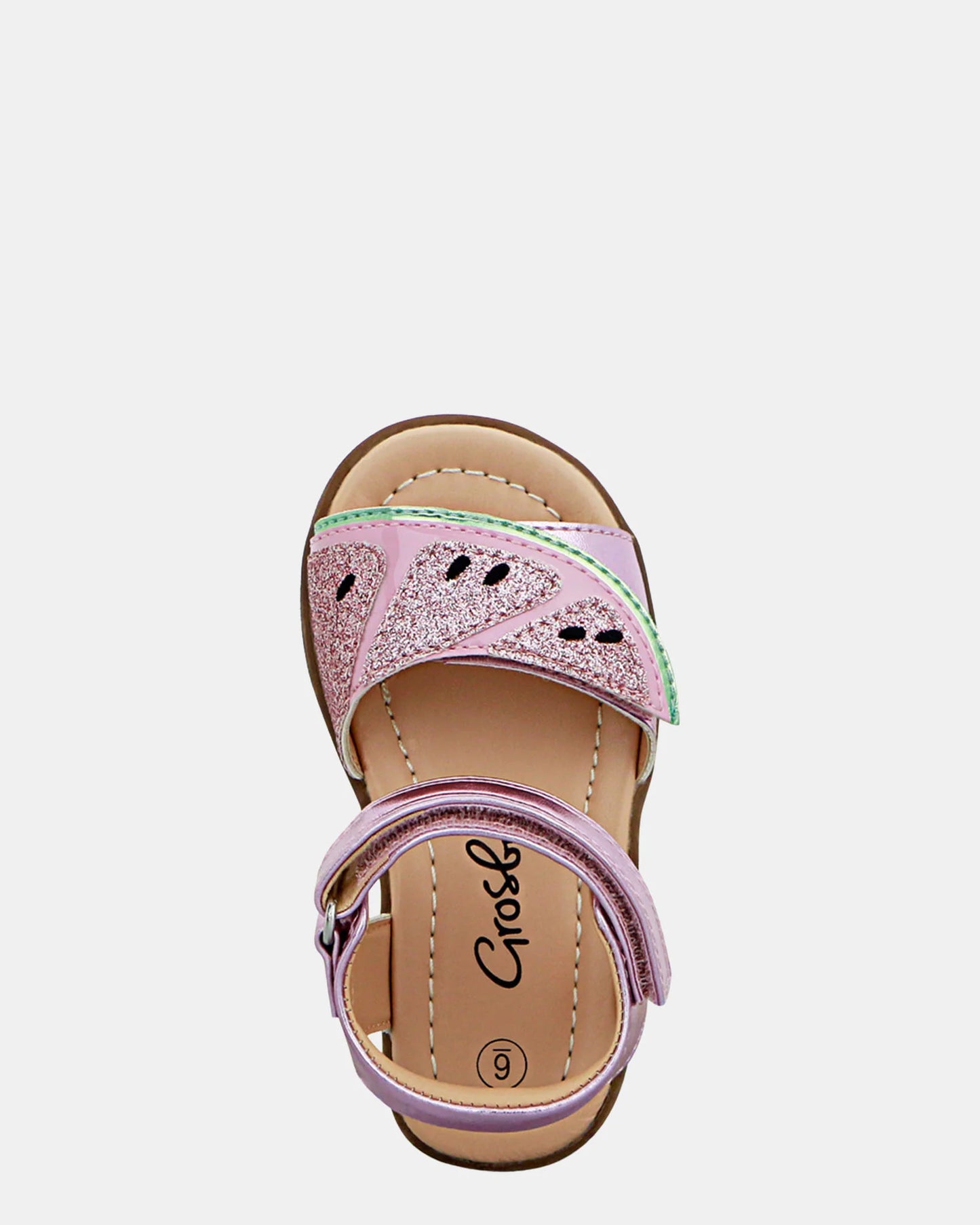 Melon Pink Metallic Sandal