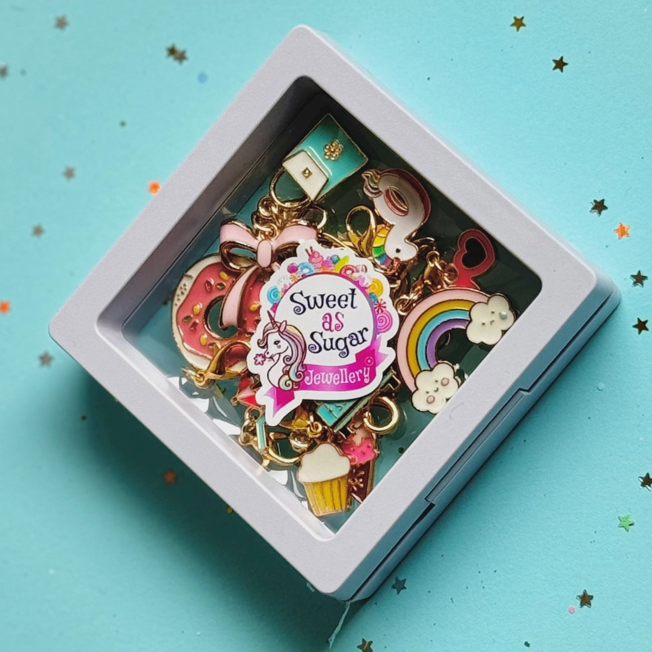 DIY Charm Bracelet Kit Gold