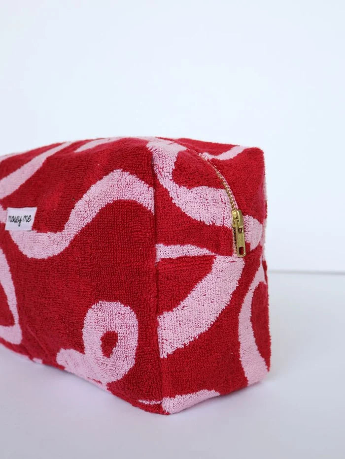 Ribbon Terry Toiletry Bag