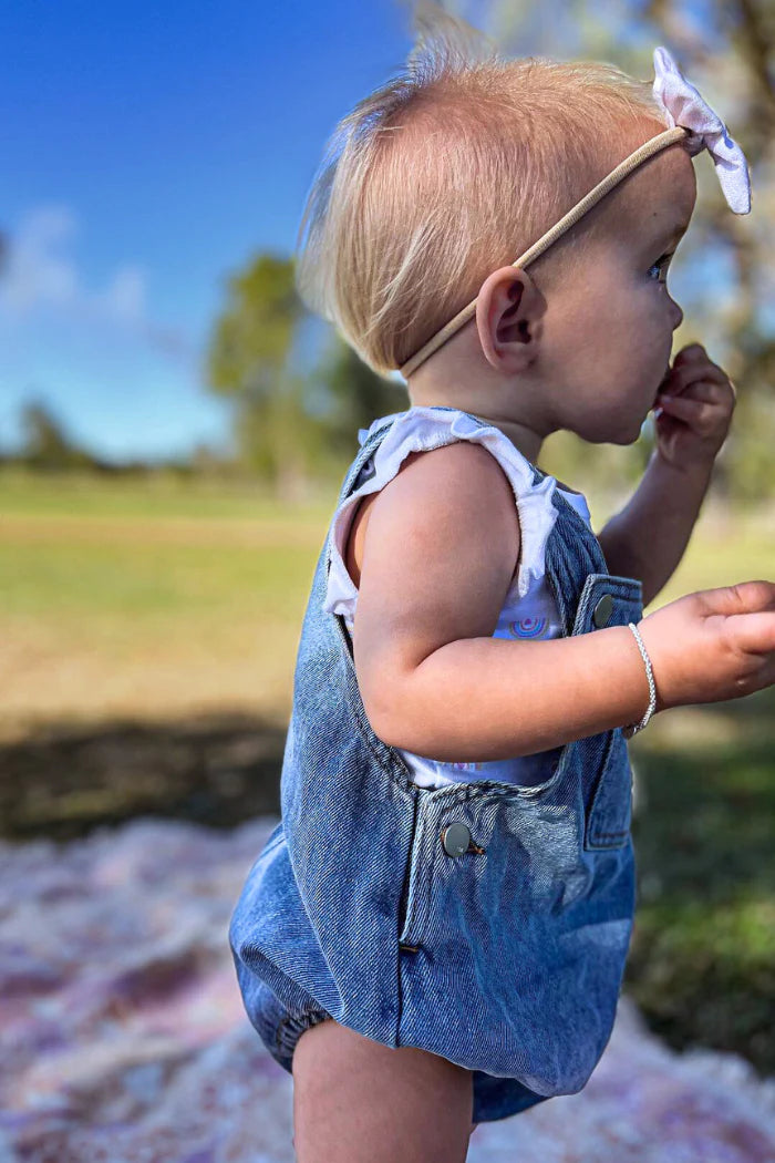 Utility Denim Playsuit