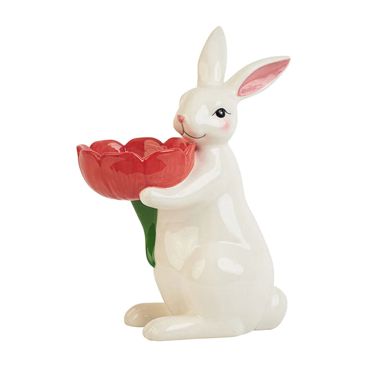 Bunny Bowl Tall Red