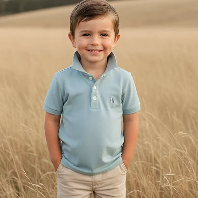Boys Polo Shirt Blue