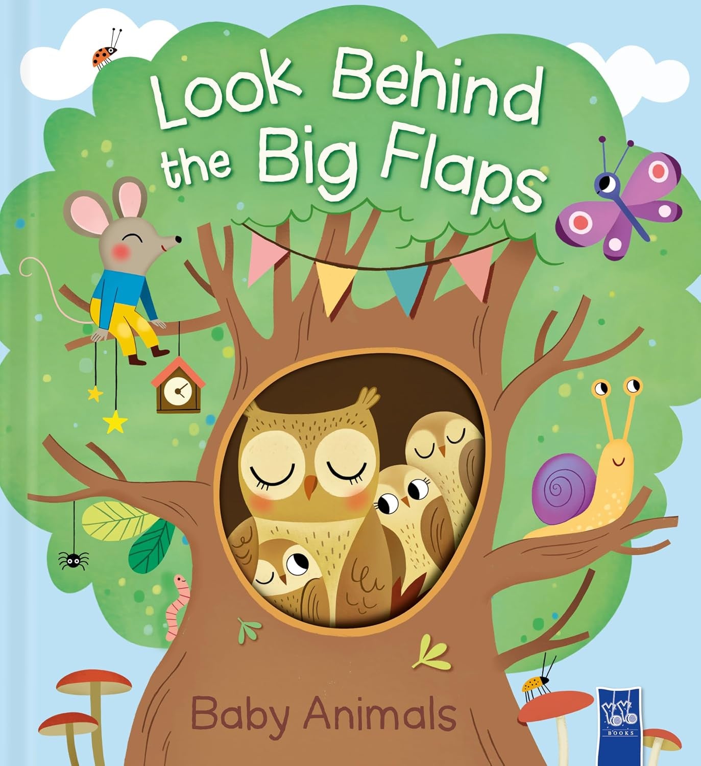 Look Behind The Big Flaps: Baby Animals