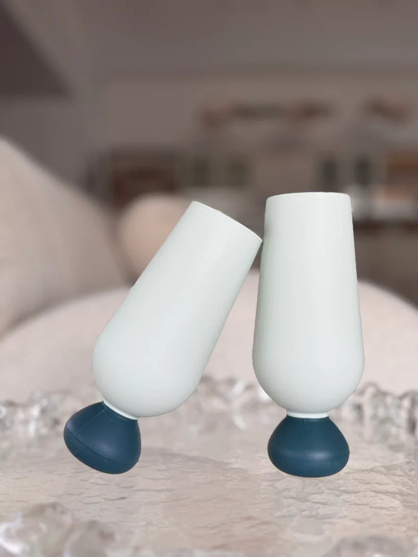 Silicone Bubblie Champagne Pistachio 2pk