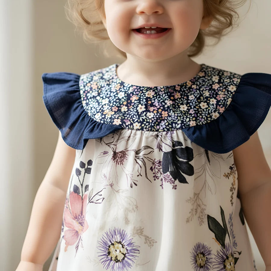 Baby Girls Tasmin Top Meadow Nights