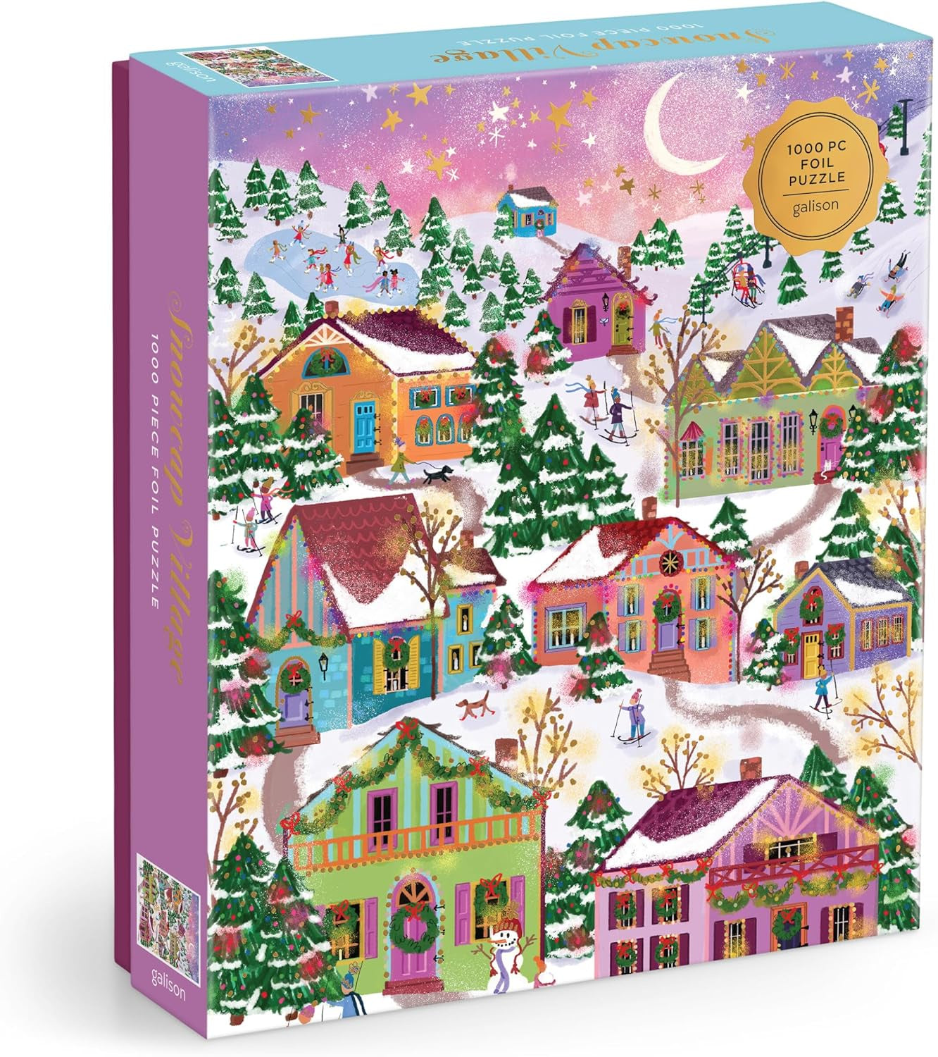 Snowcap Village Puzzle 1000pc
