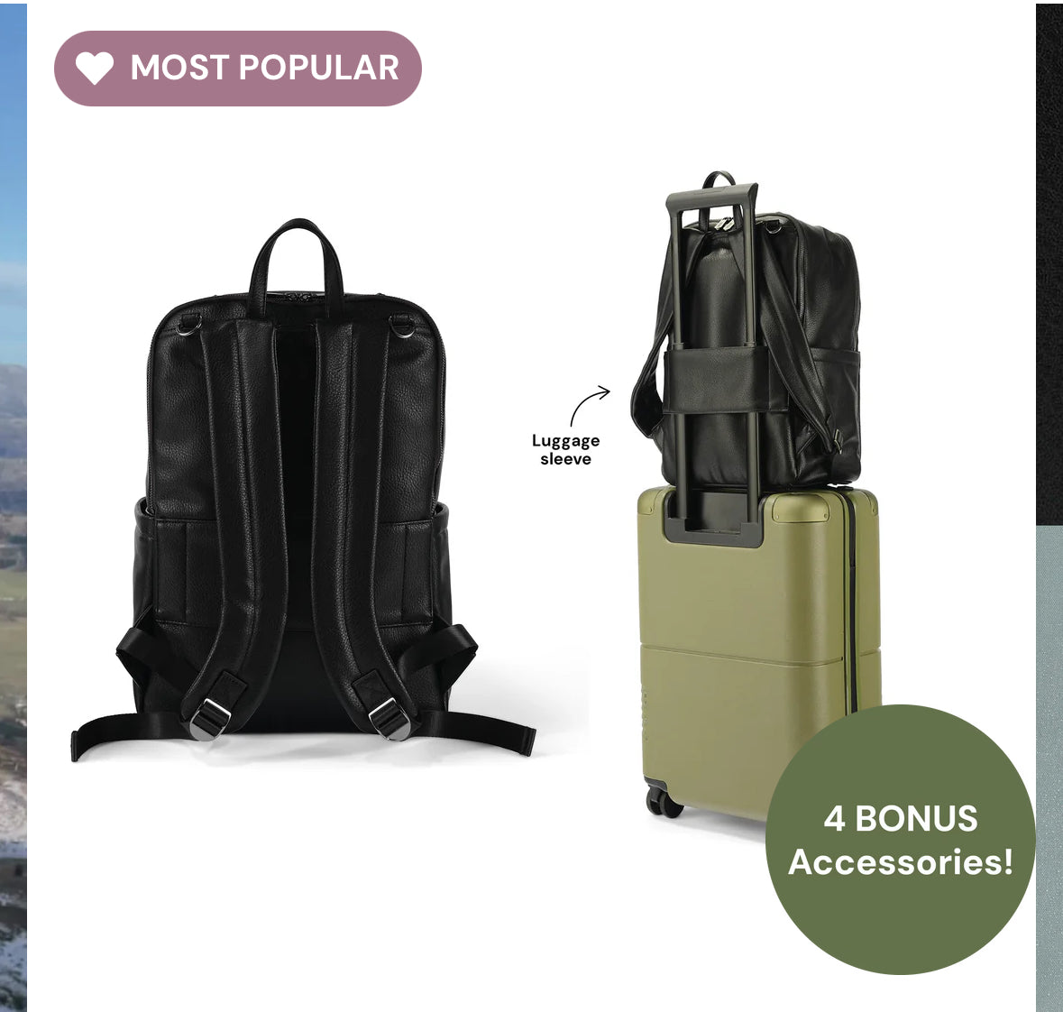 Multitasker Nappy Backpack Black