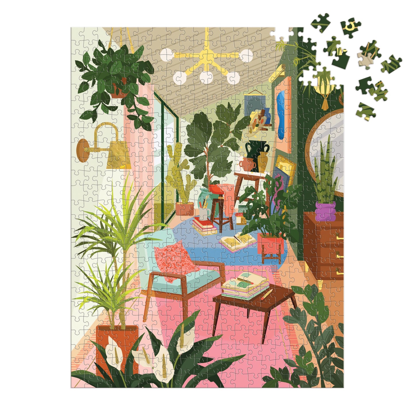 Houseplants Book Puzzle 500pc