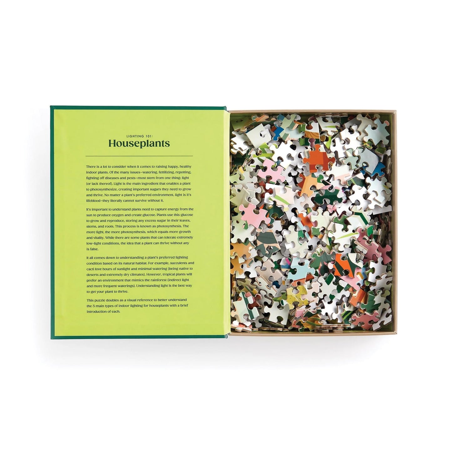 Houseplants Book Puzzle 500pc
