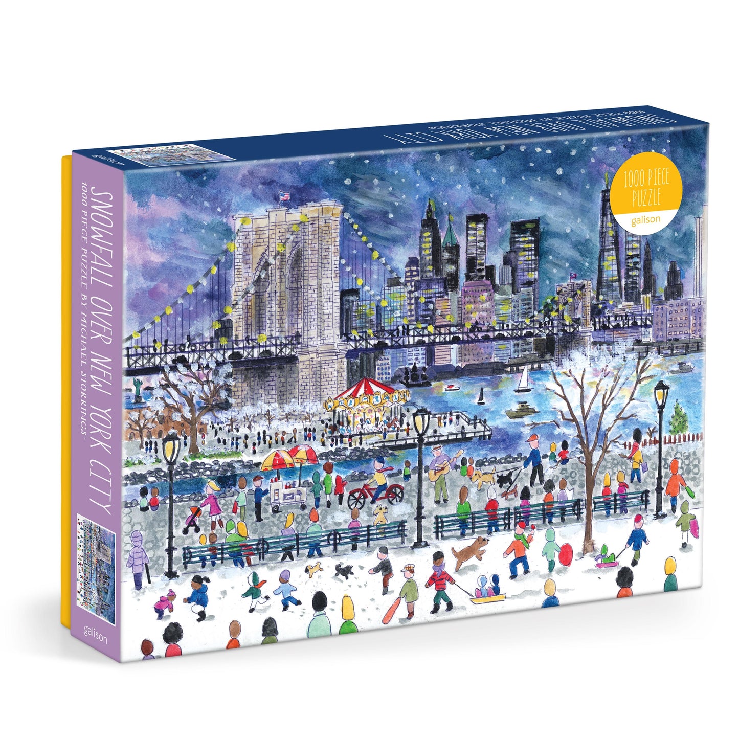 NYC Snowfall Puzzle 1000pc