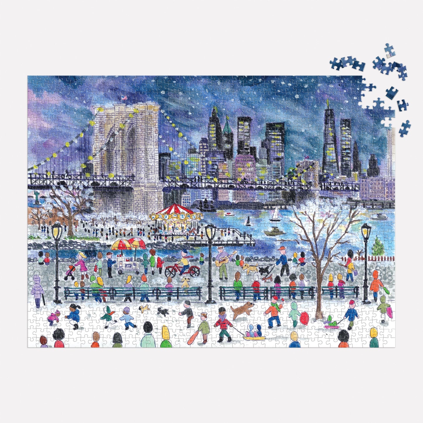 NYC Snowfall Puzzle 1000pc