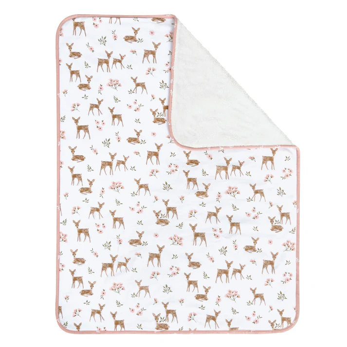 Jersey Sherpa Blanket Sophia Garden