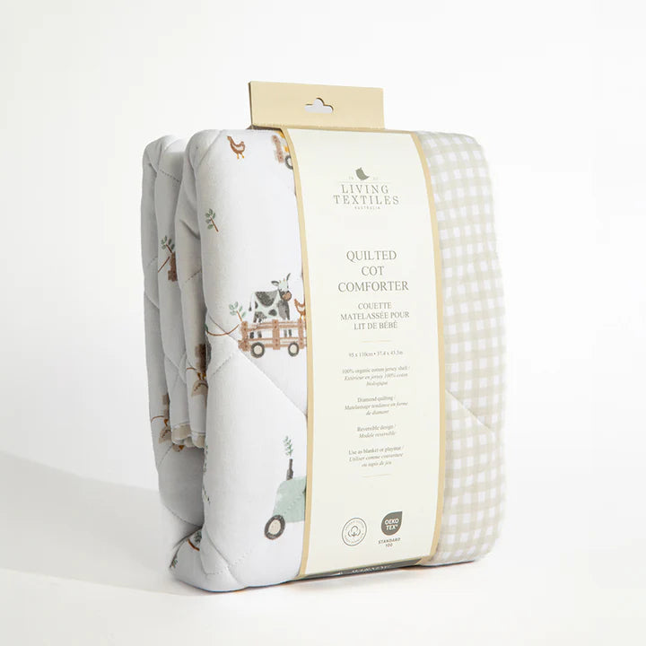 Cot Comforter Tractor Ride