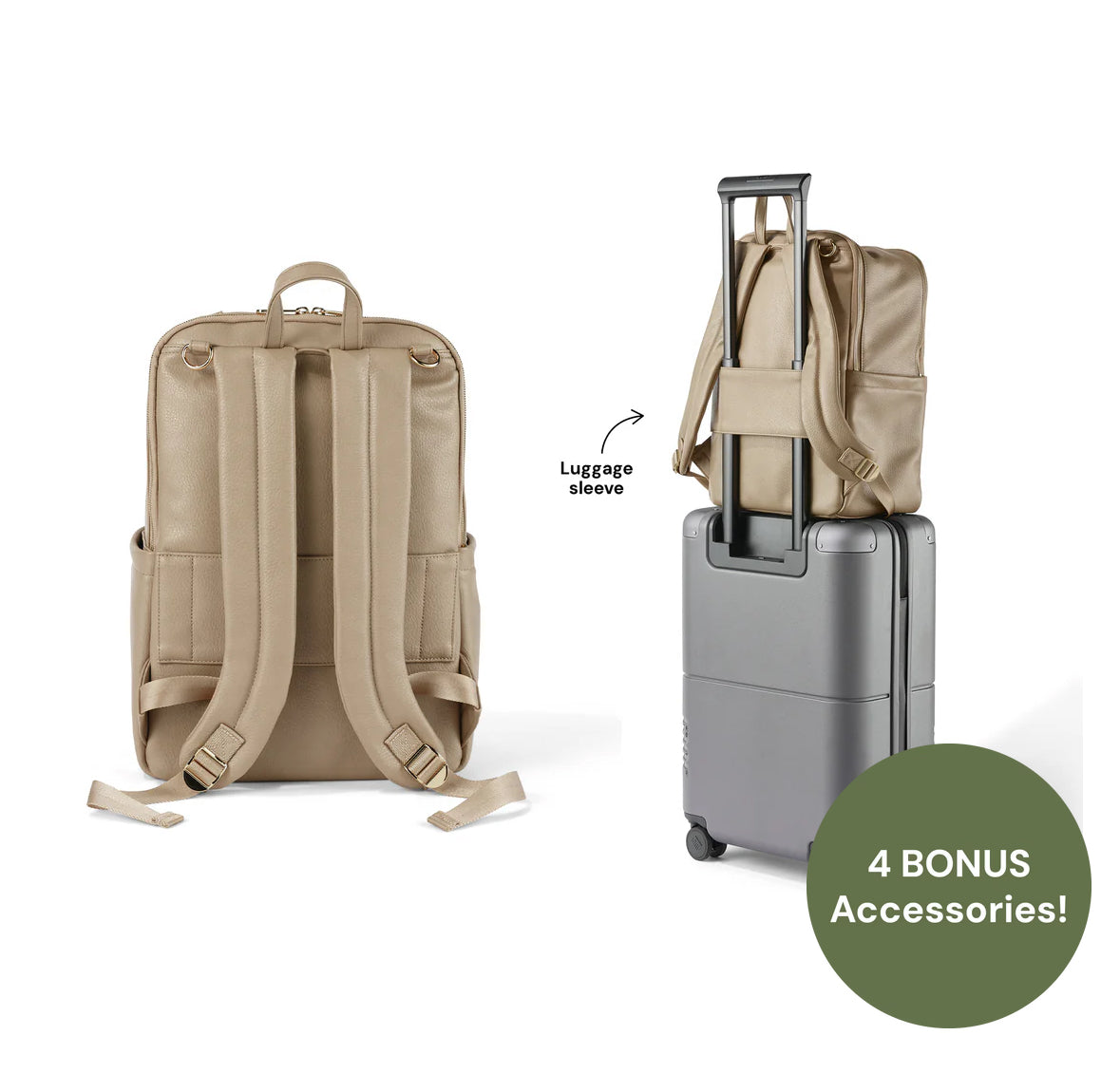 Multitasker Nappy Backpack Oat