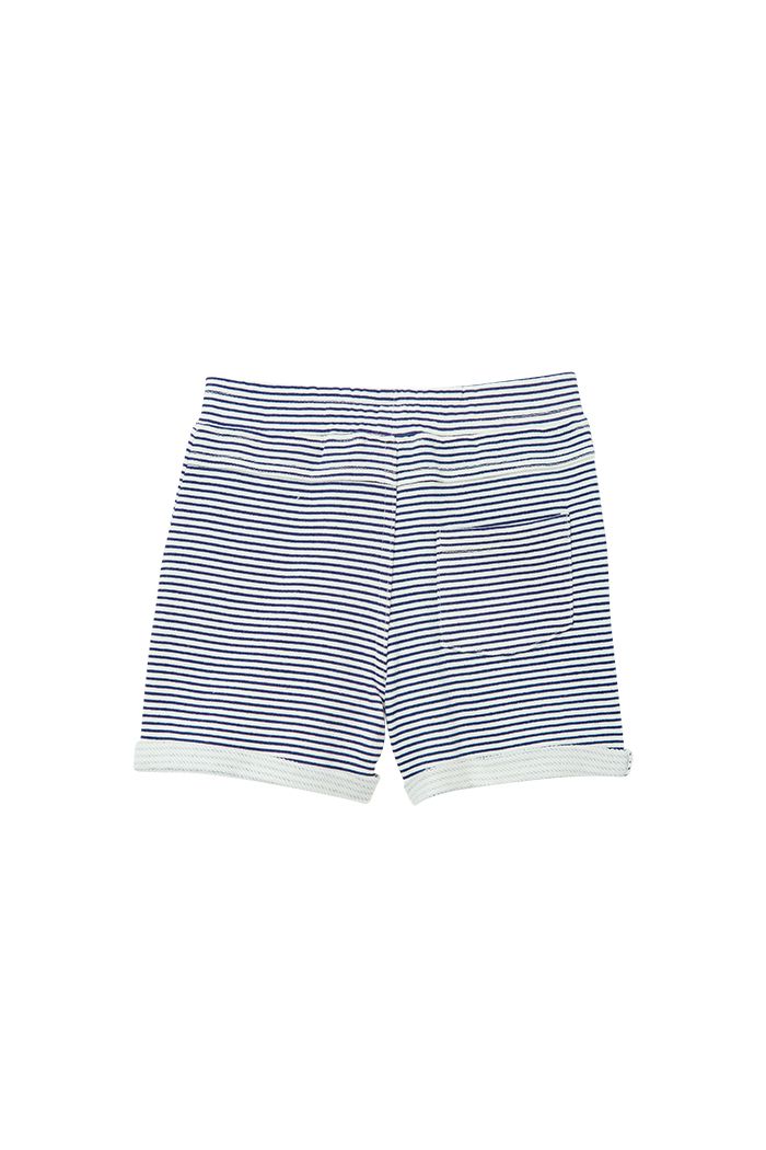 Stripe Fleece Short