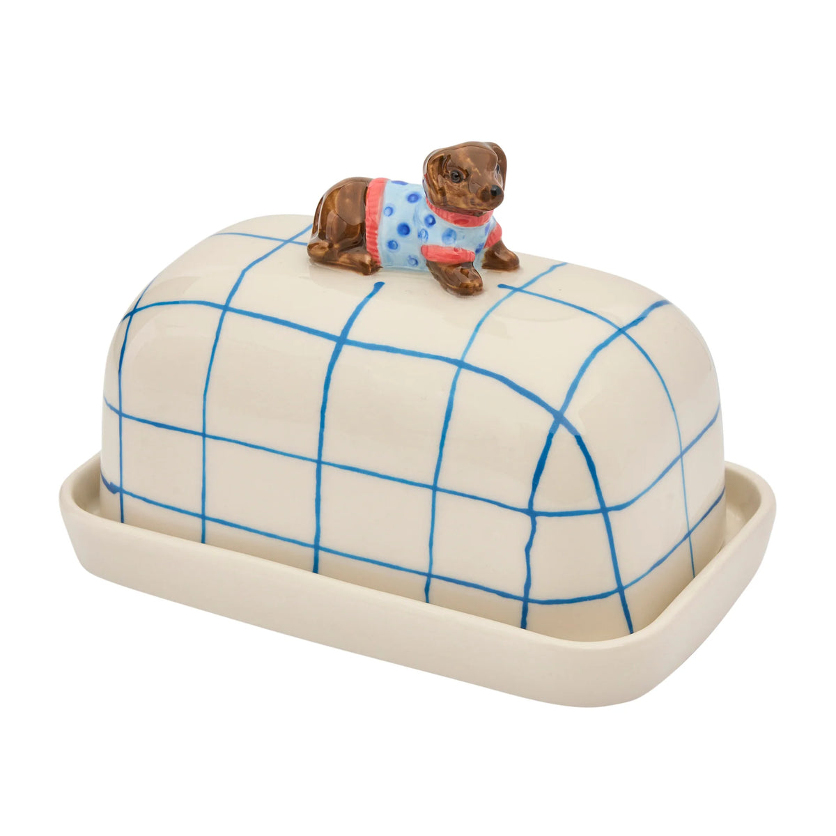 Butter Dish Dachshund Butter Up