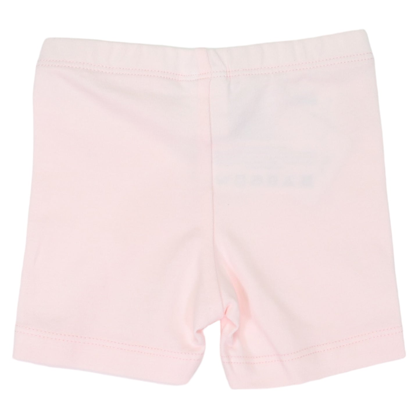 Stretch Flower Bike Short Pink