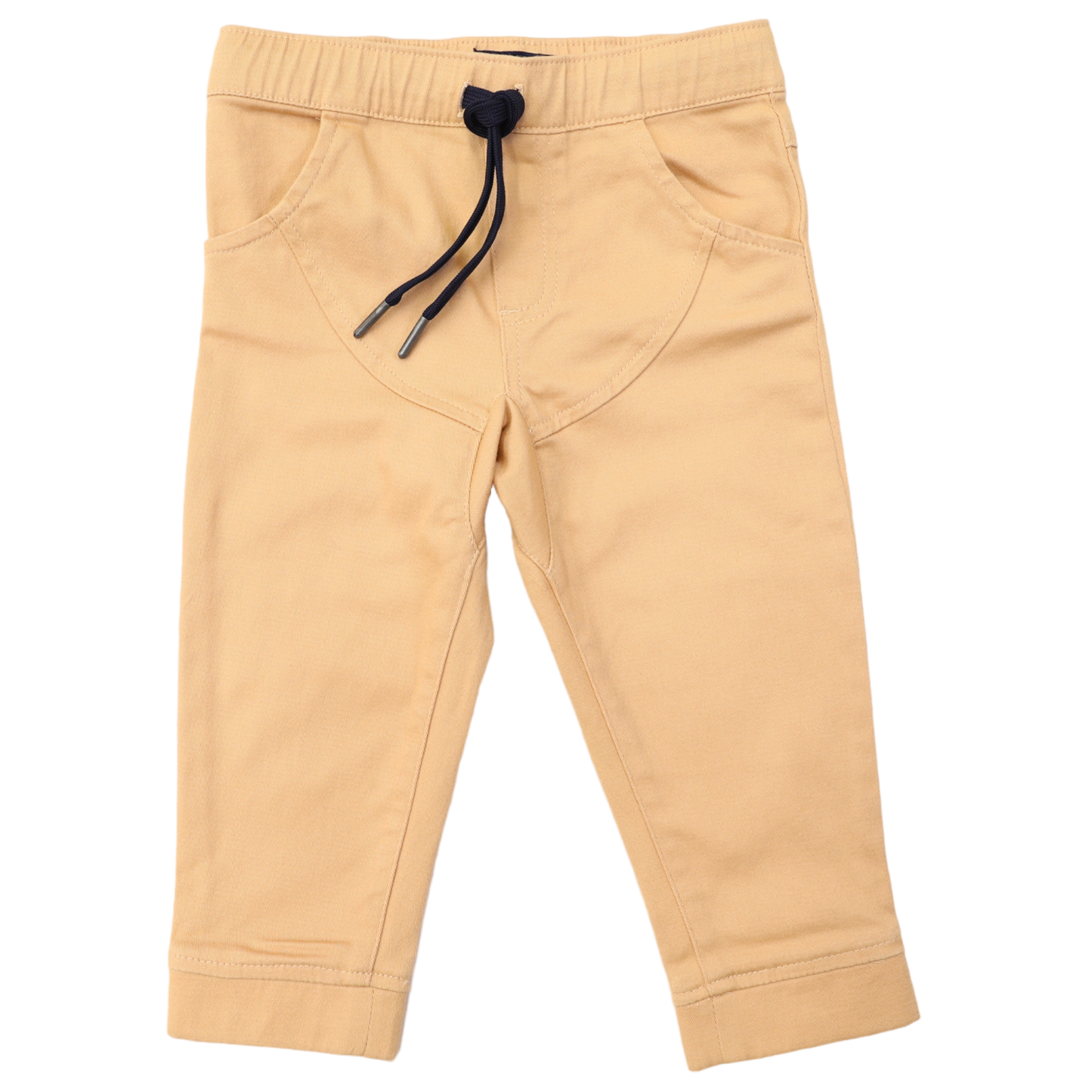 Stretch Twill Chino with Drawstring Sand