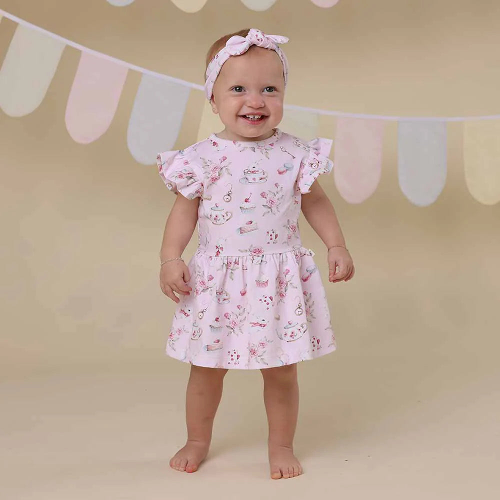 Alice's Tea Party Short Sleeve Dress