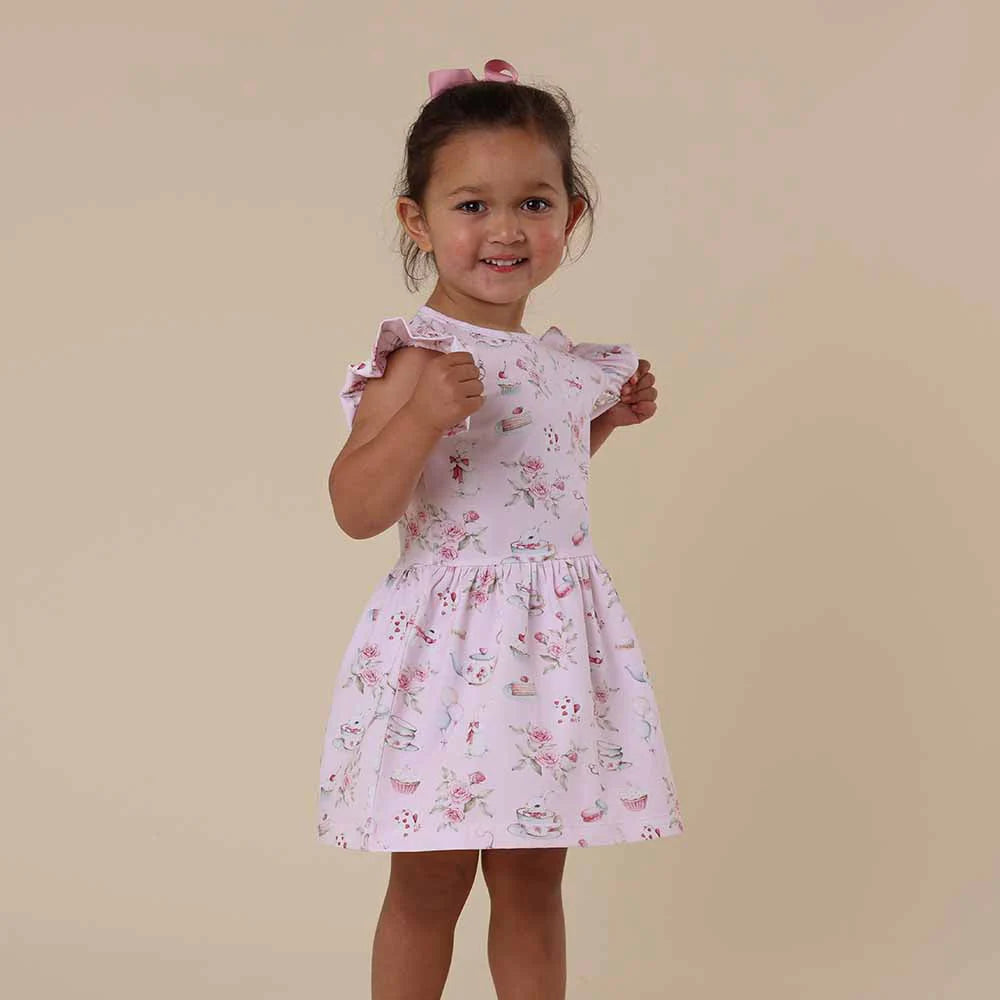 Alice's Tea Party Short Sleeve Dress