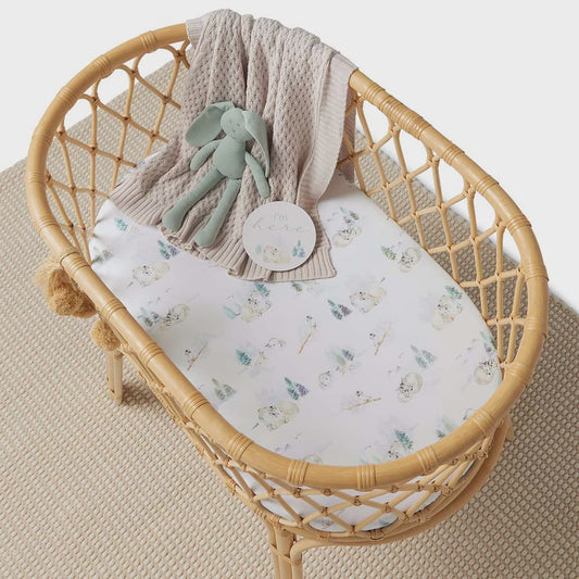 Arctic Bassinet Sheet