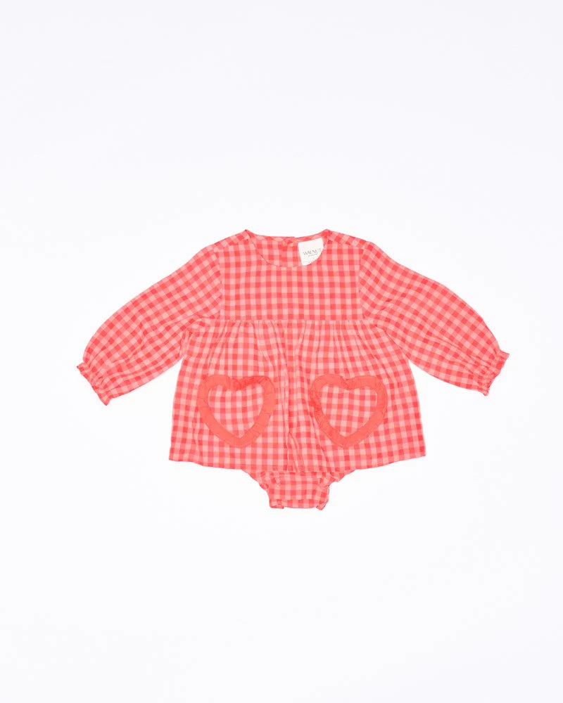 Aurora Romper Love Check