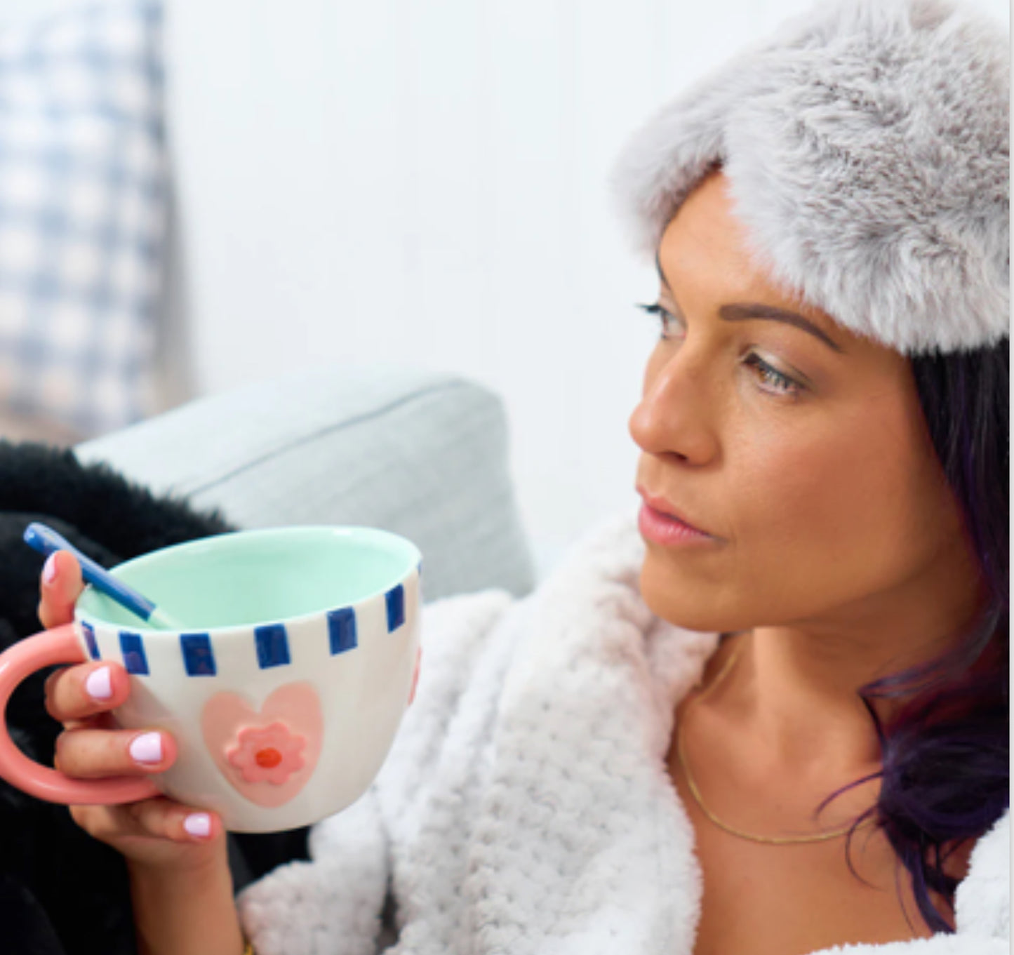 Ceramic Mug/Spoon - Cup of Love