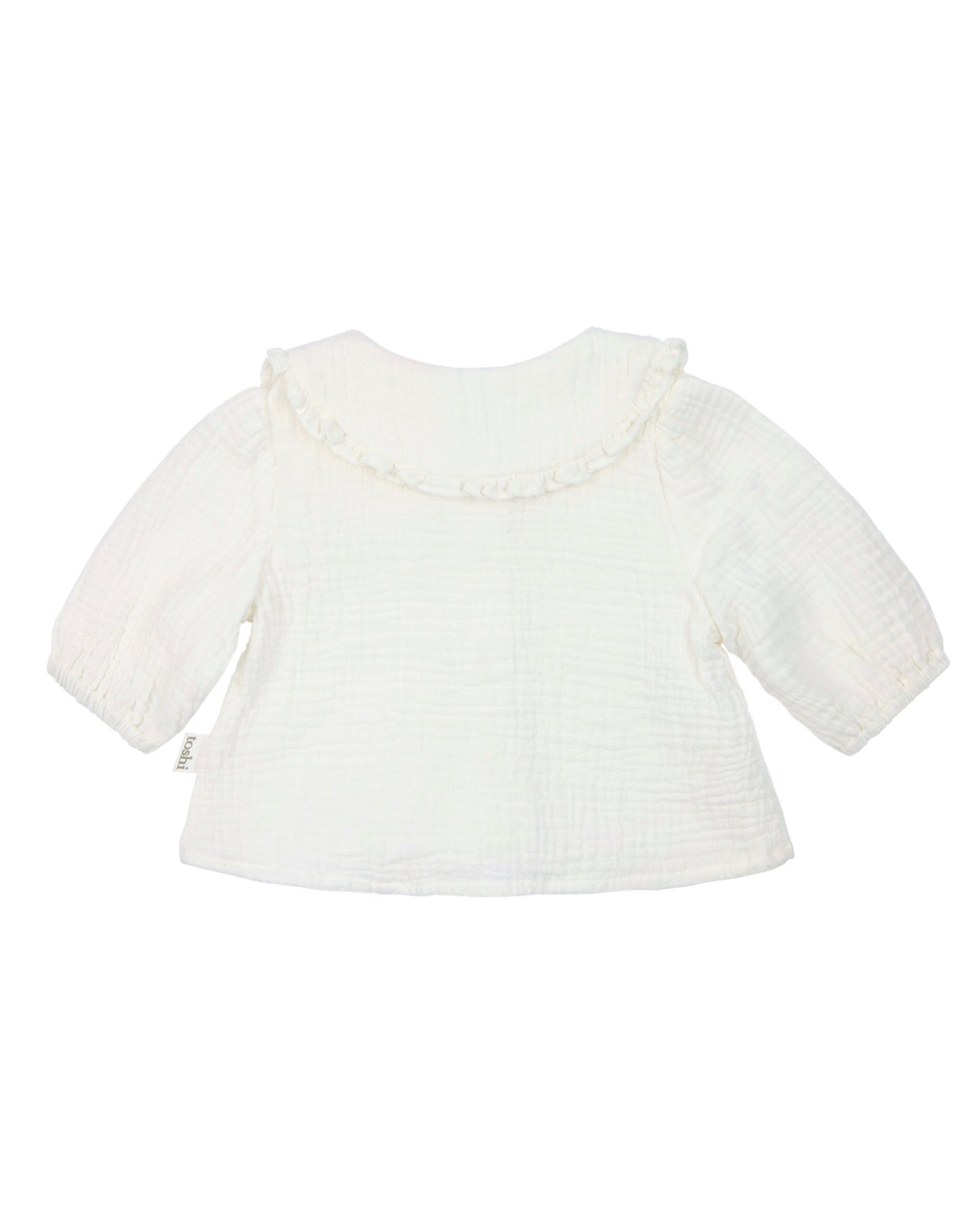 Baby Blouse Peter Pan Cream