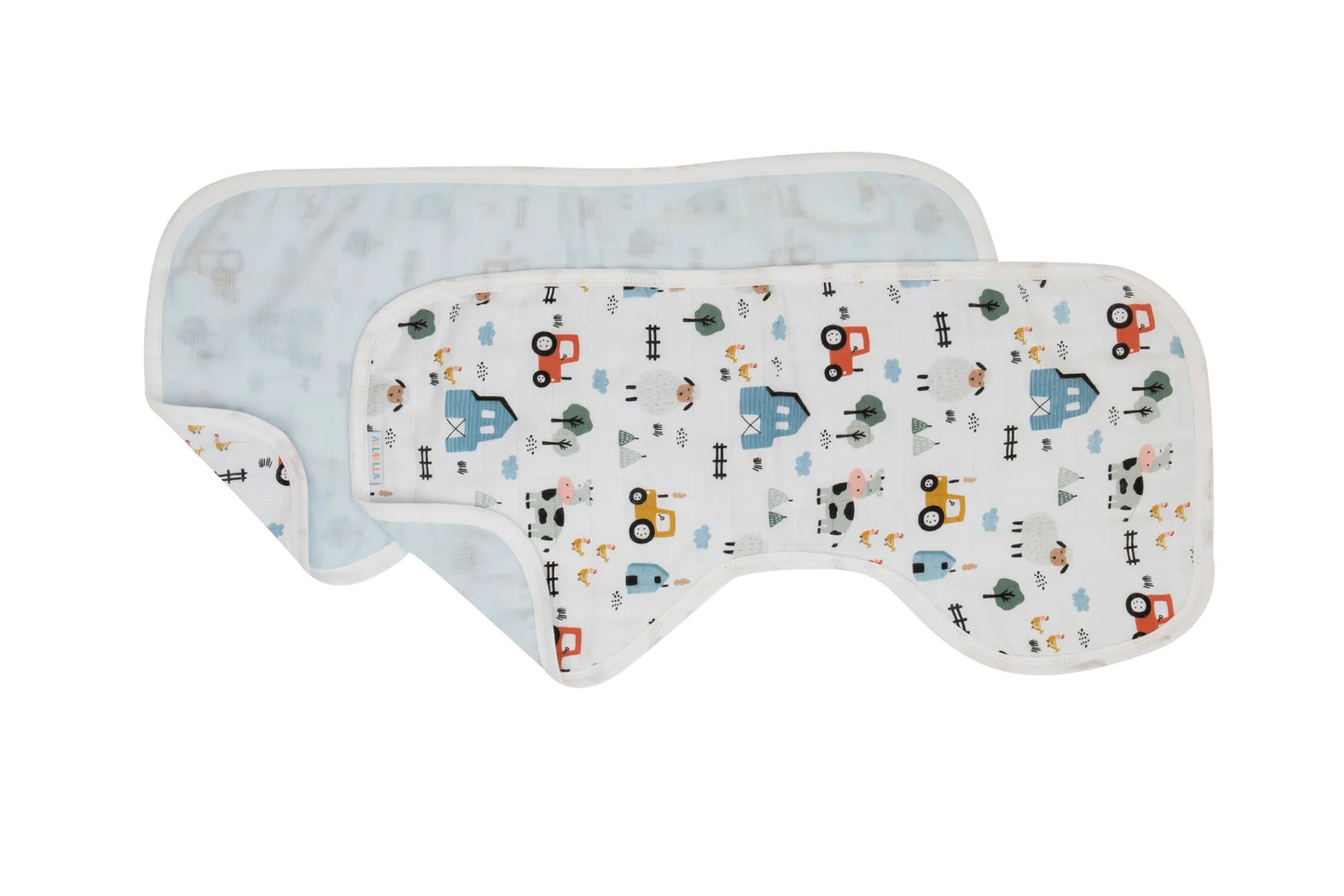 Burp Cloth Barnyard 2pk