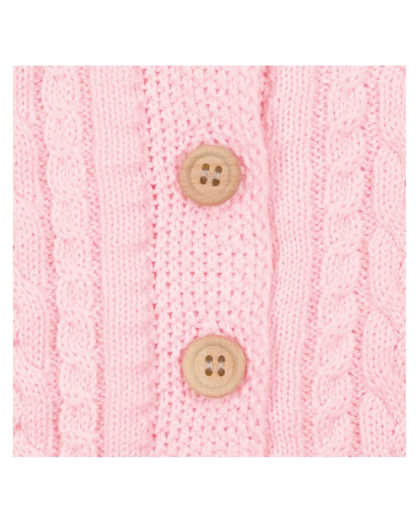 Organic Cardigan Yummy Misty Rose